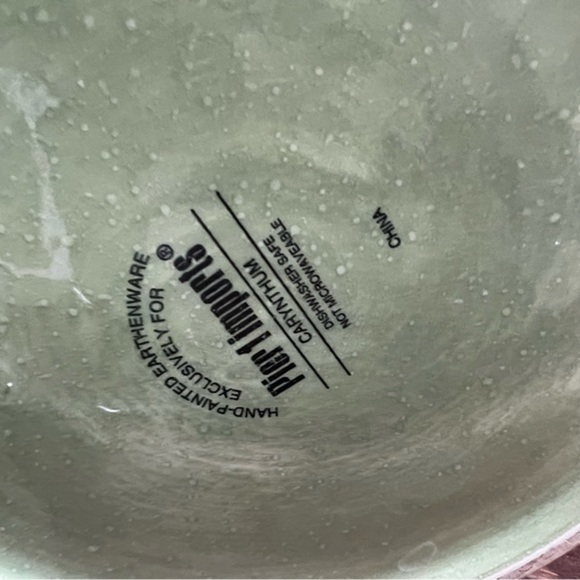 Retired Pier One Imports Carynthum Rectangular Serving platter and Cookie Jar - Picture 6 of 6